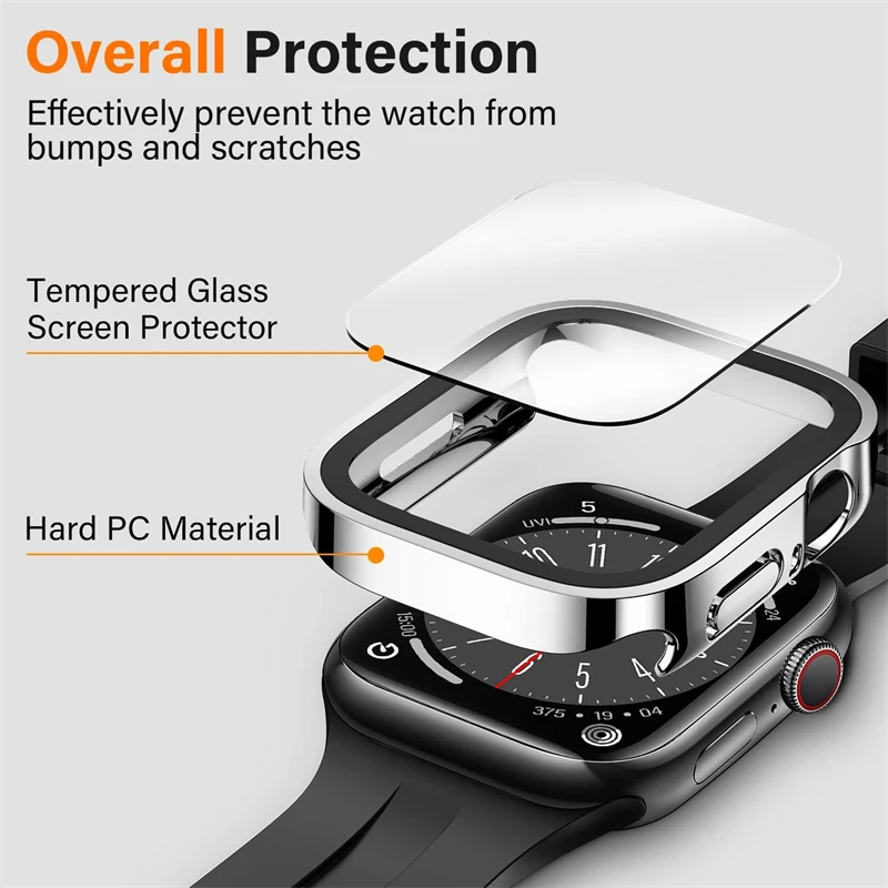 防水ハード PC スクリーンプロテクター Apple Wat - Watch Case Bumper のレビューと価格