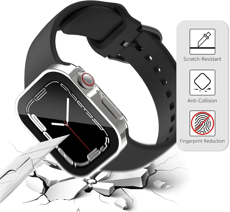 防水ハード PC スクリーンプロテクター Apple Wat - Watch Case Bumper のレビューと価格