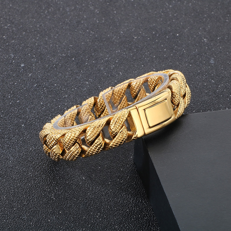 カレン 19-21 センチメートルロングステンレス鋼メンズブ - Ceramic Link Bracelet のレビューと価格