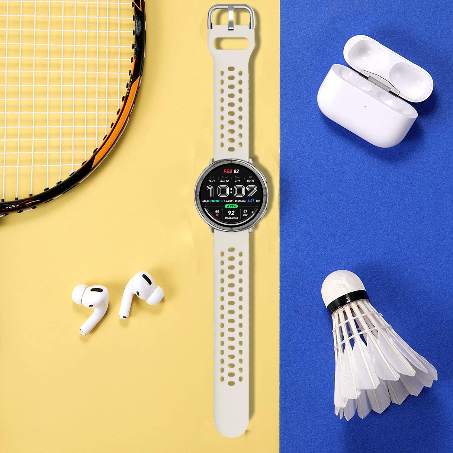 20 ミリメートルストラップ Amazfit アクティブ 2 - Titan Smartwatch Accessories のレビューと価格